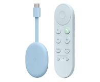 Google Chromecast 4.0 4K z Google TV(niebieski) - 1288885 - zdjęcie 1